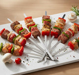 Uniquo Stainless Steel BBQ Skewers 6 pcs 58 × 1.5 cm – Premium Kebab Sticks for Outdoor Barbecue & Grilling - Al Kabayel Discount CentreUniquo Stainless Steel BBQ Skewers 6 pcs 58 × 1.5 cm – Premium Kebab Sticks for Outdoor Barbecue & GrillingCamping UtilitiesUNIQUOAl Kabayel Discount Centre