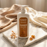 Cosmo Amber Musk Moisturizing Body Lotion – 750 ml