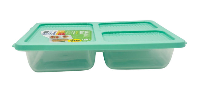 USKAN Saklama Kabi 3 Compartment Food Saver Box 330ml+330ml+750ml, Teal - Al Kabayel Discount CentreUSKAN Saklama Kabi 3 Compartment Food Saver Box 330ml+330ml+750ml, TealLunch BoxUSKANAl Kabayel Discount Centre