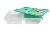 USKAN Saklama Kabi 3 Compartment Food Saver Box 330ml+330ml+750ml, Teal - Al Kabayel Discount CentreUSKAN Saklama Kabi 3 Compartment Food Saver Box 330ml+330ml+750ml, TealLunch BoxUSKANAl Kabayel Discount Centre