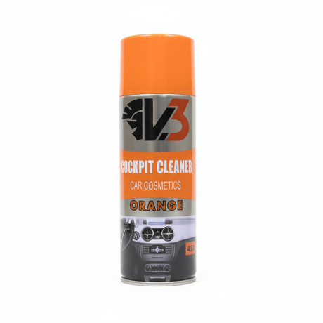 V3 Cocokpit Cleaner Car Cosmetics Orange - 450ml - Al Kabayel Discount CentreV3 Cocokpit Cleaner Car Cosmetics Orange - 450mlAutomotiveV3Al Kabayel Discount Centre