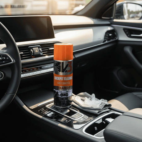 V3 Cocokpit Cleaner Car Cosmetics Orange - 450ml - Al Kabayel Discount CentreV3 Cocokpit Cleaner Car Cosmetics Orange - 450mlAutomotiveV3Al Kabayel Discount Centre