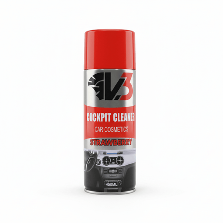 V3 Cocokpit Cleaner Car Cosmetics Strawberry - 450ml - Al Kabayel Discount CentreV3 Cocokpit Cleaner Car Cosmetics Strawberry - 450mlAutomotiveV3Al Kabayel Discount Centre