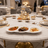 Vague Premium White Elegant 3 - Section Melamine Snack Serving Plate 36×15 cm Party Platter - Al Kabayel Discount CentreVague Premium White Elegant 3 - Section Melamine Snack Serving Plate 36×15 cm Party PlatterServing TraysVAGUEAl Kabayel Discount Centre