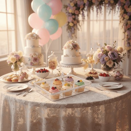 Vague Rectangular Acrylic Candy & Sweets Box with 6 Inner Compartments | 40.6 × 27.5 × 16.5 cm - Al Kabayel Discount CentreVague Rectangular Acrylic Candy & Sweets Box with 6 Inner Compartments | 40.6 × 27.5 × 16.5 cmJars & Food SaversVAGUEAl Kabayel Discount Centre