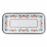 Vague Rectangular Melamine Serving Plate | Navy Blue Folk Art Design | 36×18 cm - Al Kabayel Discount CentreVague Rectangular Melamine Serving Plate | Navy Blue Folk Art Design | 36×18 cmPlatesVAGUEAl Kabayel Discount Centre
