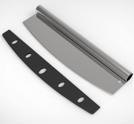 VAGUE Rocking Stainless Steel Pizza Cutter 35cm*9.8cm - Al Kabayel Discount CentreVAGUE Rocking Stainless Steel Pizza Cutter 35cm*9.8cmCookware AccessoriesVAGUEAl Kabayel Discount Centre