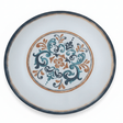 Vague White Melamine Dessert Plate | Navy Blue Floral Scroll Design | 8.5 Inch - Al Kabayel Discount CentreVague White Melamine Dessert Plate | Navy Blue Floral Scroll Design | 8.5 InchPlatesVAGUEAl Kabayel Discount Centre