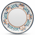 Vague White Melamine Dinner Plate | Navy Blue Ornate Design | 10.5 Inch - Al Kabayel Discount CentreVague White Melamine Dinner Plate | Navy Blue Ornate Design | 10.5 InchPlatesVAGUEAl Kabayel Discount Centre