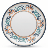Vague White Melamine Dinner Plate | Navy Blue Ornate Design | 10.5 Inch - Al Kabayel Discount CentreVague White Melamine Dinner Plate | Navy Blue Ornate Design | 10.5 InchPlatesVAGUEAl Kabayel Discount Centre
