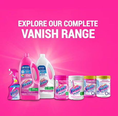 Vanish Fabric Stain Remover Liquid pink 1Liters, Cares for Colours, Without Chlorine Bleach - Al Kabayel Discount CentreVanish Fabric Stain Remover Liquid pink 1Liters, Cares for Colours, Without Chlorine BleachLaundry CareVANISHAl Kabayel Discount Centre