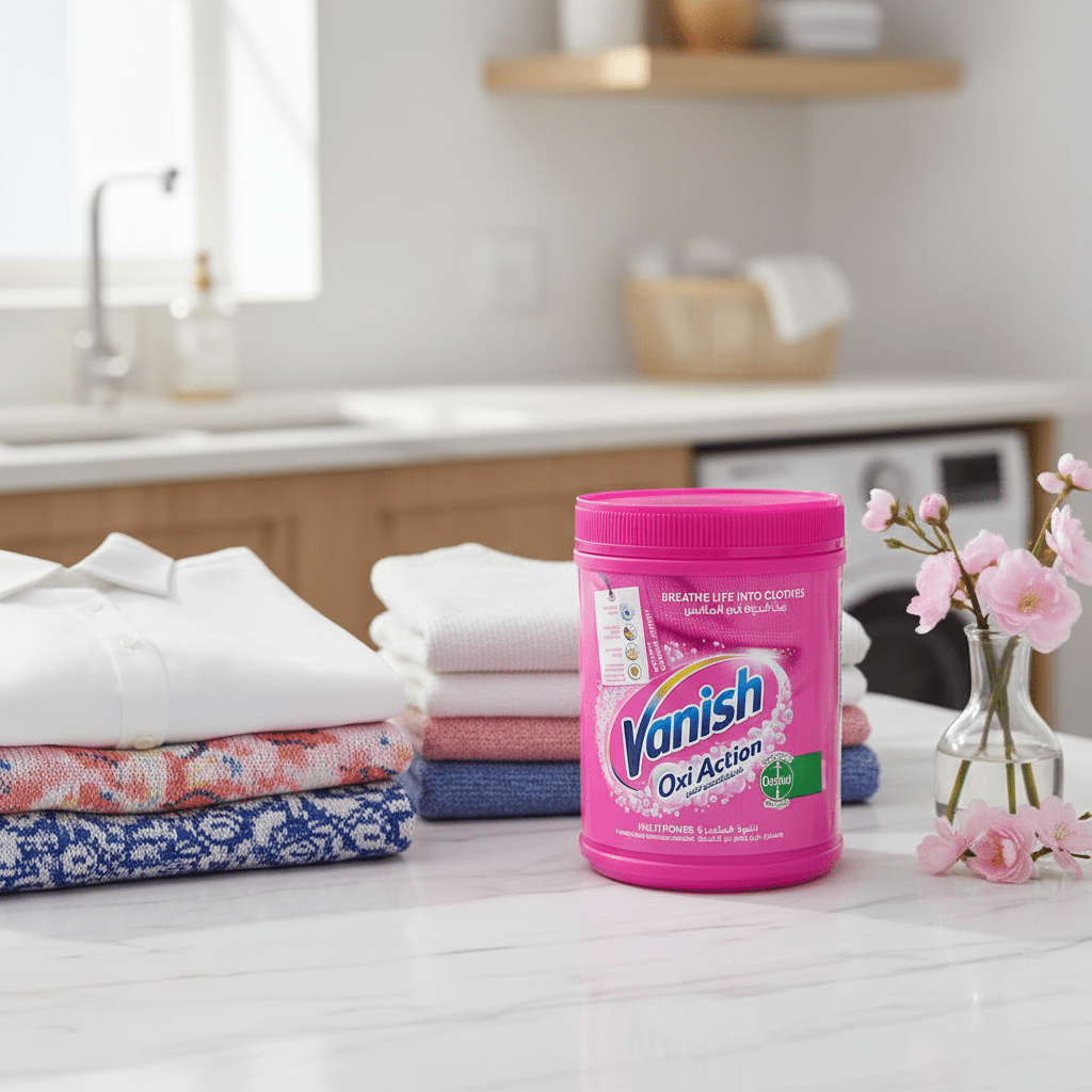 Vanish Oxi Action Fabric Stain Remover Powder 1Kg - Al Kabayel Discount CentreVanish Oxi Action Fabric Stain Remover Powder 1KgLaundry CareVANISHAl Kabayel Discount Centre