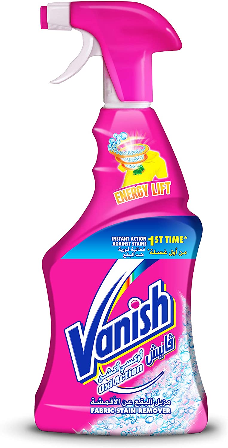 Vanish Oxi Action Fabric Stain Remover Spray 500ml - Al Kabayel Discount CentreVanish Oxi Action Fabric Stain Remover Spray 500mlLaundry CareVANISHAl Kabayel Discount Centre