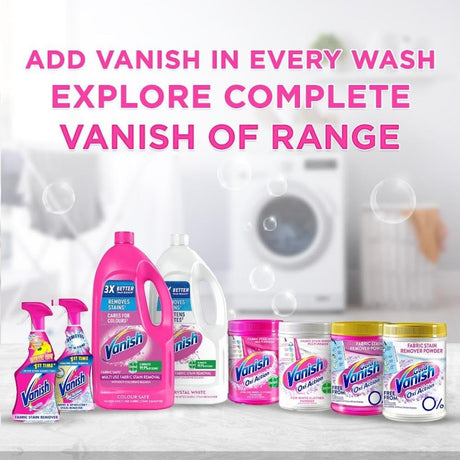 Vanish Oxi Action Stain Removal Powder Crystal White 450 gm - Al Kabayel Discount CentreVanish Oxi Action Stain Removal Powder Crystal White 450 gmLaundry CareVANISHAl Kabayel Discount Centre