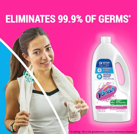 Vanish Stain Remover Liquid for Whites 1L - Al Kabayel Discount CentreVanish Stain Remover Liquid for Whites 1LLaundry CareVANISHAl Kabayel Discount Centre