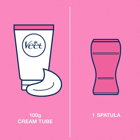 Veet Silky Fresh Hair Removal Cream, Soothing Aloe Vera & Violet Blossom Scent - 100g - Al Kabayel Discount CentreVeet Silky Fresh Hair Removal Cream, Soothing Aloe Vera & Violet Blossom Scent - 100gPersonal Care & Styling ToolsVEETAl Kabayel Discount Centre