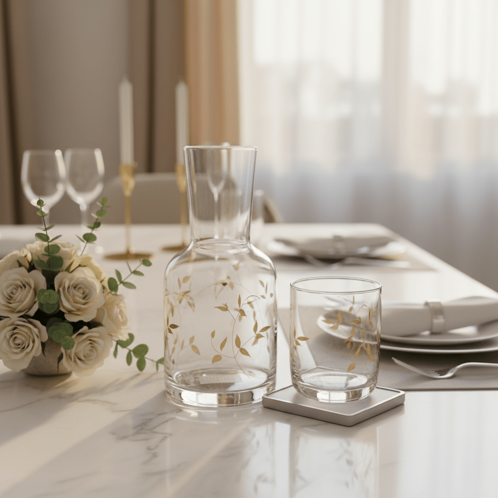Velvet Glass Water Carafe with Tumbler — 750ml - Al Kabayel Discount CentreVelvet Glass Water Carafe with Tumbler — 750mlJugsVELVETAl Kabayel Discount Centre