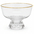 Velvet Round Gold - Rim Dessert Glass Bowl – Elegant Serving Bowl for Desserts & Fruits – 12 cm - Al Kabayel Discount CentreVelvet Round Gold - Rim Dessert Glass Bowl – Elegant Serving Bowl for Desserts & Fruits – 12 cmBowlsVELVETAl Kabayel Discount Centre