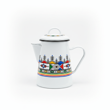 Velvet White Enamel Kettle with Traditional Print – 1.8 Ltr - Al Kabayel Discount CentreVelvet White Enamel Kettle with Traditional Print – 1.8 LtrTea/Coffee PotsVELVETAl Kabayel Discount Centre