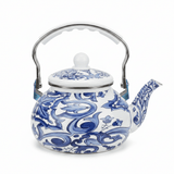 Venice Blue Enamel Kettle With Floral Arabesque Design - 2.5 Litre - Al Kabayel Discount CentreVenice Blue Enamel Kettle With Floral Arabesque Design - 2.5 LitreTea/Coffee PotsVENICEAl Kabayel Discount Centre