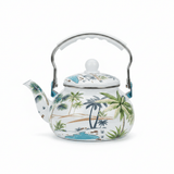 Venice Enamel Kettle With Tropical Palm Print - 2.5 Litre - Al Kabayel Discount CentreVenice Enamel Kettle With Tropical Palm Print - 2.5 LitreTea/Coffee PotsVENICEAl Kabayel Discount Centre