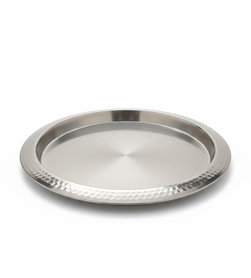 Venus Hardware Steel Tray – Silver Finish | 35 cm Premium Serving Tray - Al Kabayel Discount CentreVenus Hardware Steel Tray – Silver Finish | 35 cm Premium Serving TrayServing TraysVENUSAl Kabayel Discount Centre
