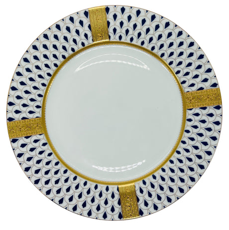 Veronese Ceramic Dinner Plate 10.75", Italian Design, Blue and Gold, PE19295 - Al Kabayel Discount CentreVeronese Ceramic Dinner Plate 10.75", Italian Design, Blue and Gold, PE19295PlatesVERONESEAl Kabayel Discount Centre