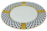 Veronese Ceramic Dinner Plate 10.75", Italian Design, Blue and Gold, PE19295 - Al Kabayel Discount CentreVeronese Ceramic Dinner Plate 10.75", Italian Design, Blue and Gold, PE19295PlatesVERONESEAl Kabayel Discount Centre