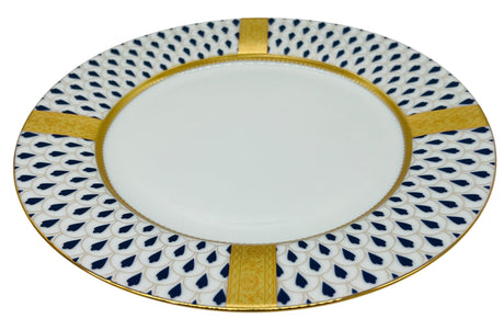 Veronese Ceramic Dinner Plate 10.75", Italian Design, Blue and Gold, PE19295 - Al Kabayel Discount CentreVeronese Ceramic Dinner Plate 10.75", Italian Design, Blue and Gold, PE19295PlatesVERONESEAl Kabayel Discount Centre