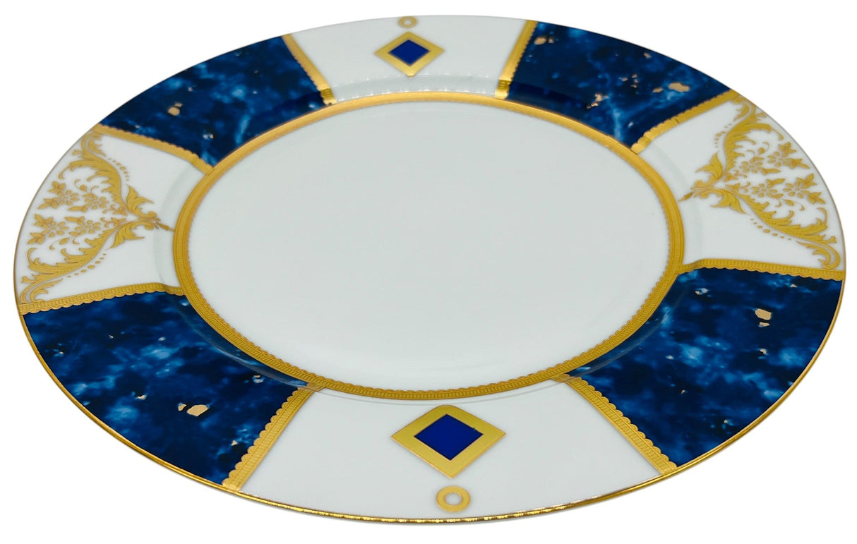 Veronese Ceramic Dinner Plate 10.75", Italian Design, Royal Blue and Gold, PE19151 - Al Kabayel Discount CentreVeronese Ceramic Dinner Plate 10.75", Italian Design, Royal Blue and Gold, PE19151PlatesVERONESEAl Kabayel Discount Centre