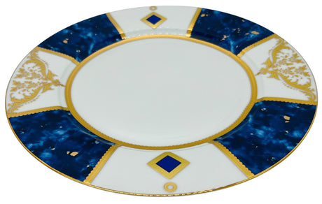 Veronese Ceramic Dinner Plate 10.75", Italian Design, Royal Blue and Gold, PE19151 - Al Kabayel Discount CentreVeronese Ceramic Dinner Plate 10.75", Italian Design, Royal Blue and Gold, PE19151PlatesVERONESEAl Kabayel Discount Centre