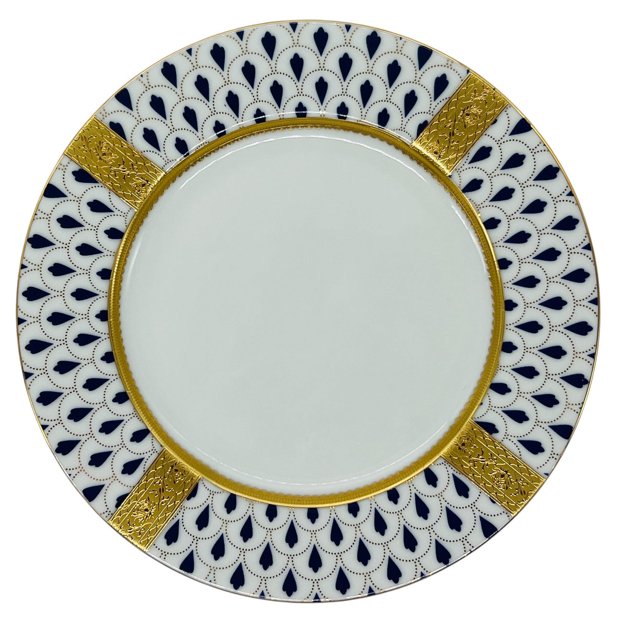 Veronese Ceramic Plate 8", Italian Design, Blue and Gold, PE19296 - Al Kabayel Discount CentreVeronese Ceramic Plate 8", Italian Design, Blue and Gold, PE19296PlatesVERONESEAl Kabayel Discount Centre