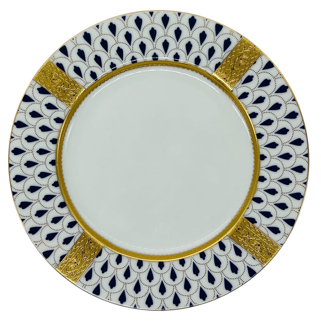 Veronese Ceramic Plate 8", Italian Design, Blue and Gold, PE19296 - Al Kabayel Discount CentreVeronese Ceramic Plate 8", Italian Design, Blue and Gold, PE19296PlatesVERONESEAl Kabayel Discount Centre