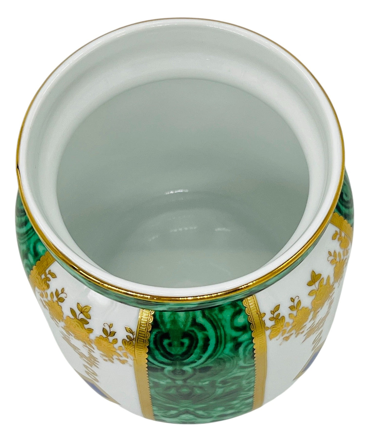 Veronese Ceramic Sugar Pot 12cm*12cm*20cm, Italian Design, Royal Green and Gold, PE19039 - Al Kabayel Discount CentreVeronese Ceramic Sugar Pot 12cm*12cm*20cm, Italian Design, Royal Green and Gold, PE19039Jars & Food SaversVERONESEAl Kabayel Discount Centre