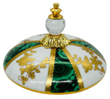 Veronese Ceramic Sugar Pot 12cm*12cm*20cm, Italian Design, Royal Green and Gold, PE19039 - Al Kabayel Discount CentreVeronese Ceramic Sugar Pot 12cm*12cm*20cm, Italian Design, Royal Green and Gold, PE19039Jars & Food SaversVERONESEAl Kabayel Discount Centre