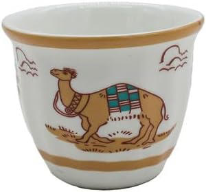 Verucci Ceramic 12Pcs Arabic Coffee Cup Set Cawa Cup With Camel Photo - 60ML - Al Kabayel Discount CentreVerucci Ceramic 12Pcs Arabic Coffee Cup Set Cawa Cup With Camel Photo - 60MLTea CupsVERUCCIAl Kabayel Discount Centre