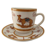 Verucci Ceramic Cup and Saucer 12Pcs Set With Camel Photo 6 Cups With 6 Saucers - 150ML - Al Kabayel Discount CentreVerucci Ceramic Cup and Saucer 12Pcs Set With Camel Photo 6 Cups With 6 Saucers - 150MLTea CupsVERUCCIAl Kabayel Discount Centre