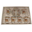 Verucci Ceramic Cup and Saucer 12Pcs Set With Camel Photo 6 Cups With 6 Saucers - 150ML - Al Kabayel Discount CentreVerucci Ceramic Cup and Saucer 12Pcs Set With Camel Photo 6 Cups With 6 Saucers - 150MLTea CupsVERUCCIAl Kabayel Discount Centre