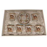 Verucci Ceramic Cup and Saucer 12Pcs Set With Camel Photo 6 Cups With 6 Saucers - 150ML - Al Kabayel Discount CentreVerucci Ceramic Cup and Saucer 12Pcs Set With Camel Photo 6 Cups With 6 Saucers - 150MLTea CupsVERUCCIAl Kabayel Discount Centre
