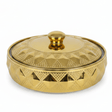 Verucci Luxury Gold & White Ceramic Serving Bowl with Lid — 8 Inch / 9 Inch | Embossed Diamond Pattern | Elegant Tableware for Home & Hospitality - Al Kabayel Discount CentreVerucci Luxury Gold & White Ceramic Serving Bowl with Lid — 8 Inch / 9 Inch | Embossed Diamond Pattern | Elegant Tableware for Home & HospitalityBowlsVERUCCIAl Kabayel Discount Centre