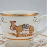 Verucci White Ceramic Mug & Saucer Set Camel Desert Motif - 300ml - Al Kabayel Discount CentreVerucci White Ceramic Mug & Saucer Set Camel Desert Motif - 300mlMugsVERUCCIAl Kabayel Discount Centre