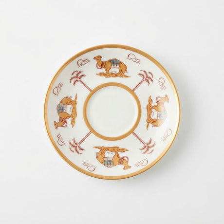 Verucci White Ceramic Mug & Saucer Set Camel Desert Motif - 300ml - Al Kabayel Discount CentreVerucci White Ceramic Mug & Saucer Set Camel Desert Motif - 300mlMugsVERUCCIAl Kabayel Discount Centre