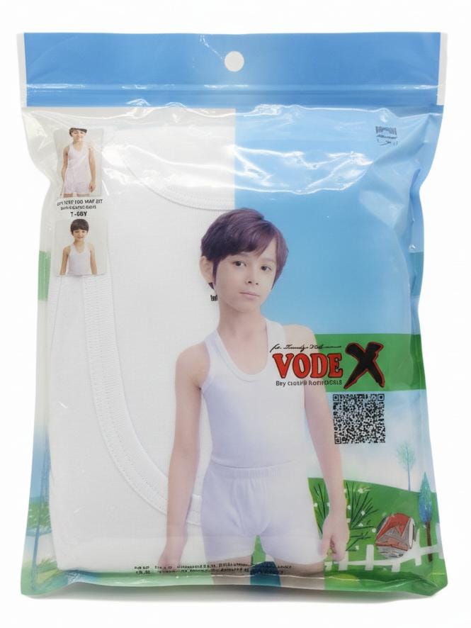 Vodex Boys Cotton Vest with Half Pant Set, Comfortable Summer Wear, White Color, Boys Clothing, 5–6 Years - Al Kabayel Discount CentreVodex Boys Cotton Vest with Half Pant Set, Comfortable Summer Wear, White Color, Boys Clothing, 5–6 YearsBoys's/Kid's UnderwearsVODEXAl Kabayel Discount Centre