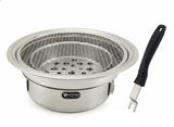 Vone Round BBQ Grill 35 cm | Compact Silver Color Charcoal Grill | Lightweight Portable Barbecue for Outdoor Cooking & Picnics - Al Kabayel Discount CentreVone Round BBQ Grill 35 cm | Compact Silver Color Charcoal Grill | Lightweight Portable Barbecue for Outdoor Cooking & PicnicsBBQ Grills & Fire PitsVONEAl Kabayel Discount Centre