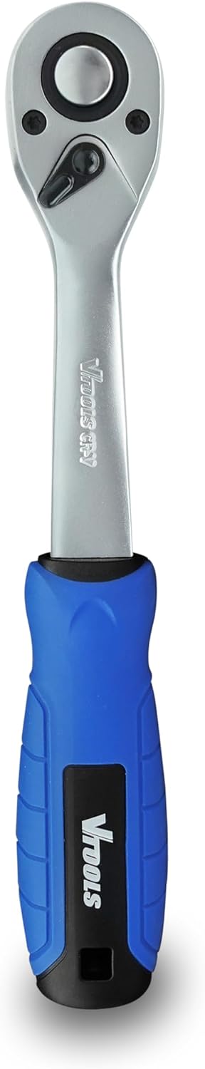 Vtools 12 PC Socket Set 1/2 inch, with Extension Bars, Socket Bits, and Ergonomic Ratchet Wrench Handle,Comprehensive Tool Kit for Auto Repair and DIY,Black,VT5111 - Al Kabayel Discount CentreVtools 12 PC Socket Set 1/2 inch, with Extension Bars, Socket Bits, and Ergonomic Ratchet Wrench Handle,Comprehensive Tool Kit for Auto Repair and DIY,Black,VT5111ToolsVTOOLSAl Kabayel Discount Centre