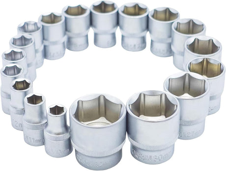 Vtools 24 - Piece 1/2" Master Drive CRV Impact Socket Set with Portable Case, Extension Bars & Accessories, VT5107 - Al Kabayel Discount CentreVtools 24 - Piece 1/2" Master Drive CRV Impact Socket Set with Portable Case, Extension Bars & Accessories, VT5107ToolsVTOOLSAl Kabayel Discount Centre