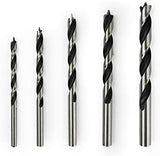 Vtools 5 Piece Drill Bit Set For Wood (4, 5, 6, 8, And 10 Mm), Blue/Grey, VT3104 - Al Kabayel Discount CentreVtools 5 Piece Drill Bit Set For Wood (4, 5, 6, 8, And 10 Mm), Blue/Grey, VT3104ToolsVTOOLSAl Kabayel Discount Centre
