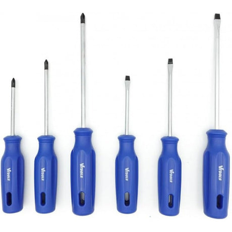 Vtools 6Pcs Screwdriver Set, 75,100 and 150mm Phillips and Slotted, Magnetic Tip With Non - Slip Comfortable Handle - Al Kabayel Discount CentreVtools 6Pcs Screwdriver Set, 75,100 and 150mm Phillips and Slotted, Magnetic Tip With Non - Slip Comfortable HandleToolsVTOOLSAl Kabayel Discount Centre