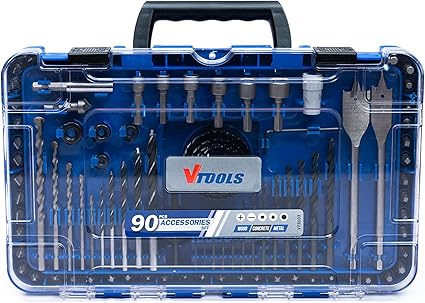 VTOOLS 90pcs Accessories Set, VT3103 - Al Kabayel Discount CentreVTOOLS 90pcs Accessories Set, VT3103Power ToolsVTOOLSAl Kabayel Discount Centre