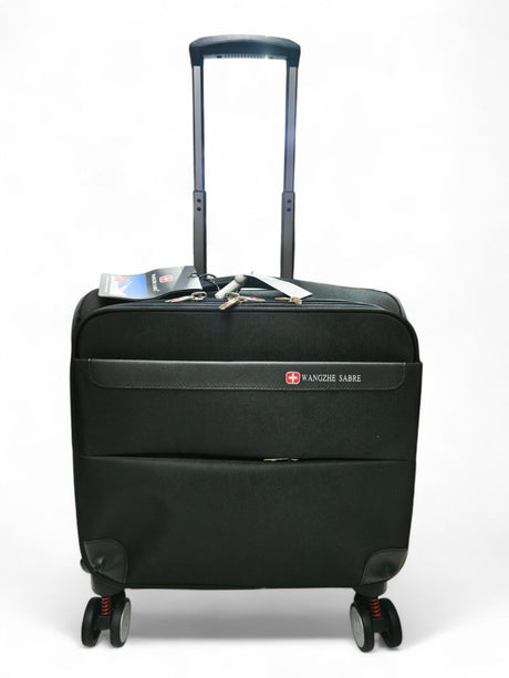Wangzhe Sabre Pilot Case â€“ Compact Rolling Business Bag with Laptop Compartment & Organizer - Al Kabayel Discount CentreWangzhe Sabre Pilot Case â€“ Compact Rolling Business Bag with Laptop Compartment & OrganizerCabin LuggageWANGZHE SABREAl Kabayel Discount Centre